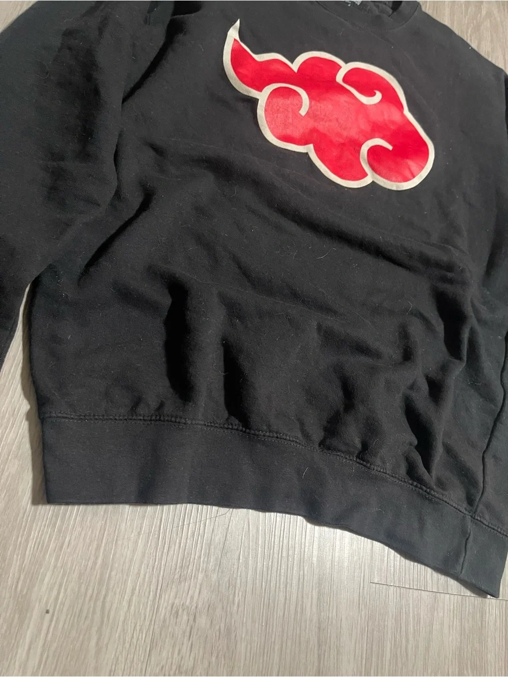 Black Naruto Anime 20th Anniversary Crewneck Sweater